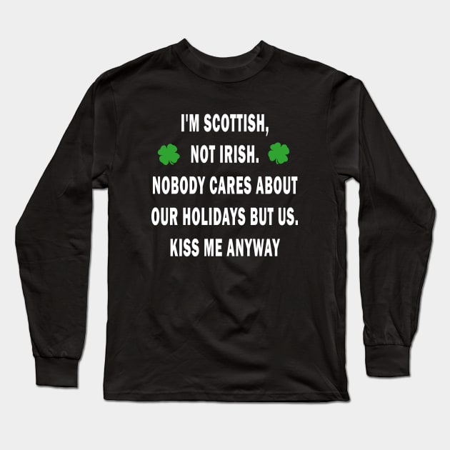 Scottish - St Patricks day Long Sleeve T-Shirt by valentinahramov